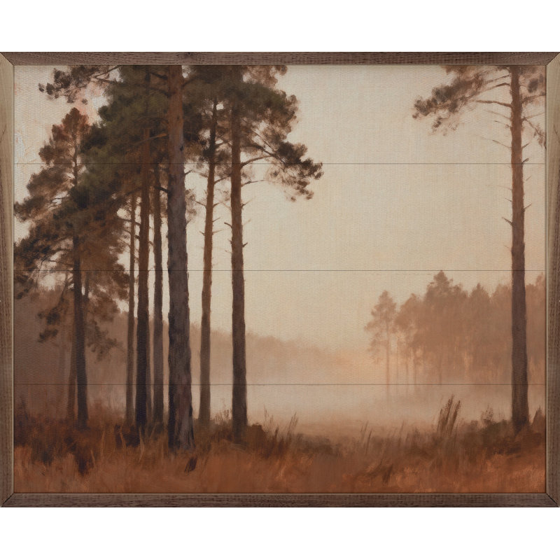 Trees Within The Fog, H 8 po x l 10 po