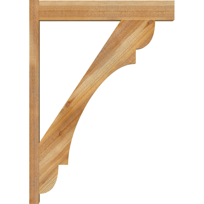 Olympic Block Outlooker, 30" D x 42" H, 6" W Western Red Cedar (Rough Sawn)