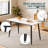 Khaleesie Rectangular Sintered Stone Ceramics Dining Table-215227951