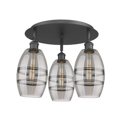 Dundrod Glass Flush Mount