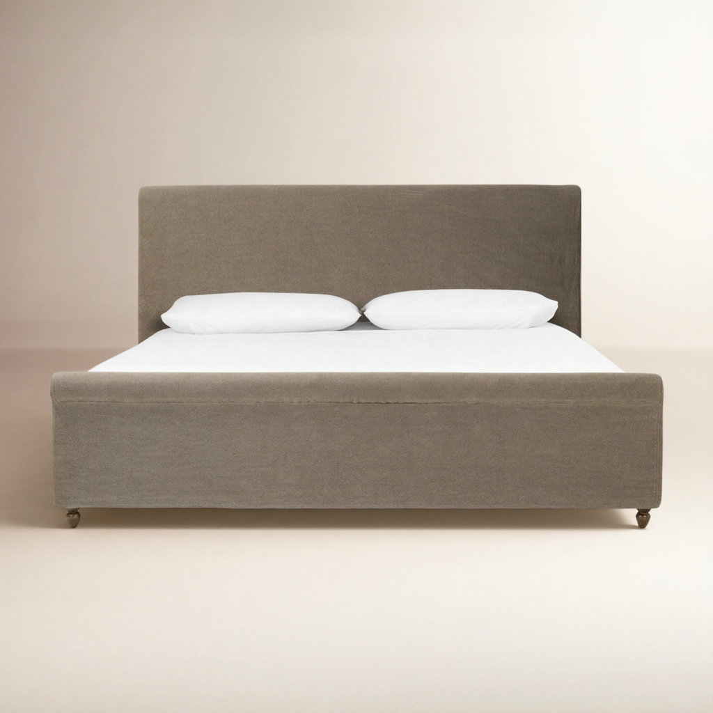 Dalia Bed, King, Brown