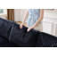Canapé de style moderne pour intérieur, canapé convertible avec tissu en velours côtelé, canapé-lit moelleux et moderne pour un confort de salon surdimensionné