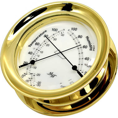 Deluxe Clock, Barometer, Thermometer and Hygrometer Weather