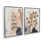 Ensemble de 2 feuilles harmoniques duo II