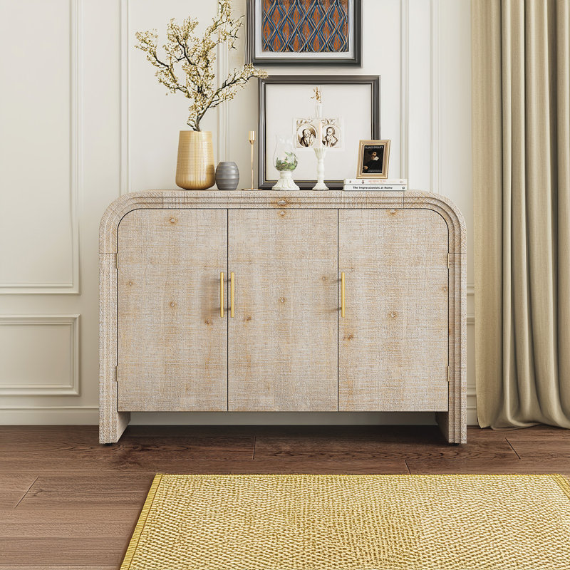 Console courbée, Naturel