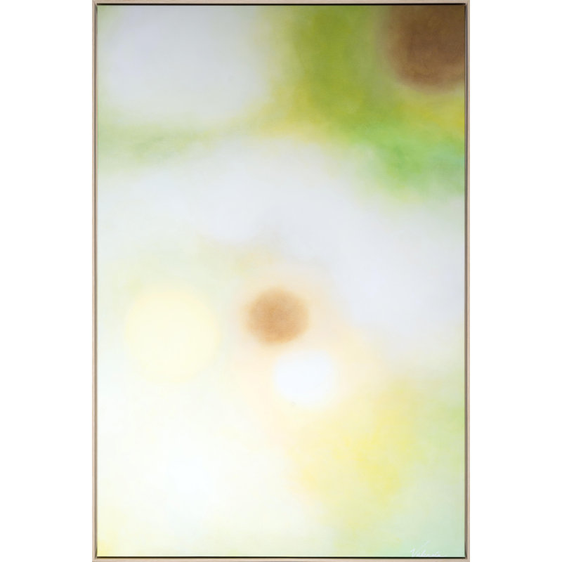 Green Lights Print by Valencia