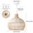 Ajshe 1 - Light Rattan Teardrop Pendant-728150400