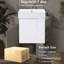 Meuble-lavabo de salle de bain 21,6 po avec de la céramique - rangement à droite, meuble de salle de bain moderne et peu encombrant Tempting-686227332
