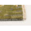 Tapis décoratif en laine de conception unique 8 pi 1 po x 10 pi noué à la main New Age Ivoire/gris/vert