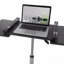 Table pliante pour ordinateur portable, graphite