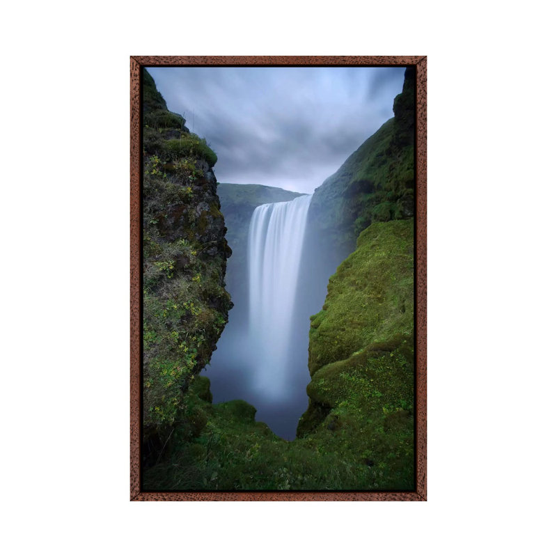 Skoga by Sebastien Del Grosso - Print on Canvas, Classic Brown Wood Framed, 101.6 cm H x 66.04 cm W
