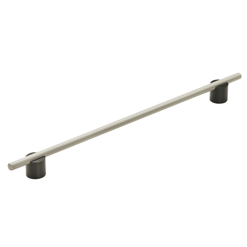 Poignée barre Transcendent, Noir mat / champagne argenté, 12.625"