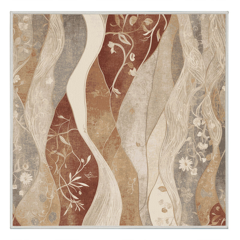 Sunlit Ripple Rug, Square 6'