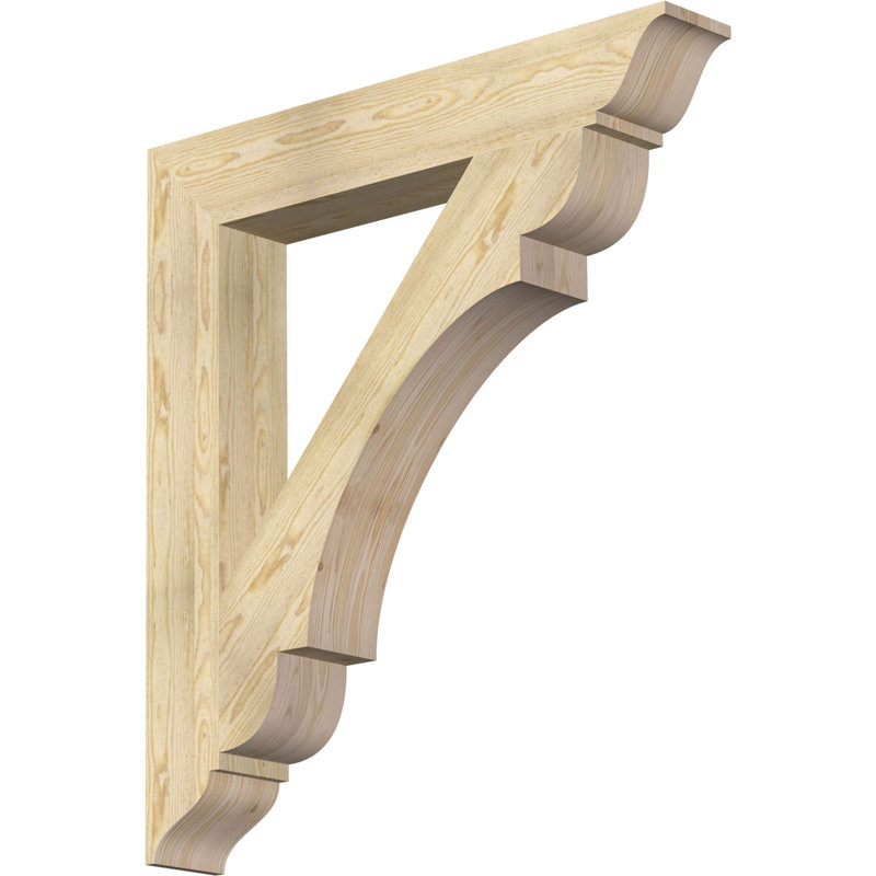 Support de sciage brut traditionnel, l 6 po x P 40 po x H 44 po, sapin Douglas, Sapin de Douglas, H 44 po x l 6 po x P 40 po