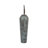 Artistic Metal Floor Vase with Loop Topper for Living Room - Modern Tall Table Vase for Flower Arrangements and Home Decor - Blue & Gray-599402095