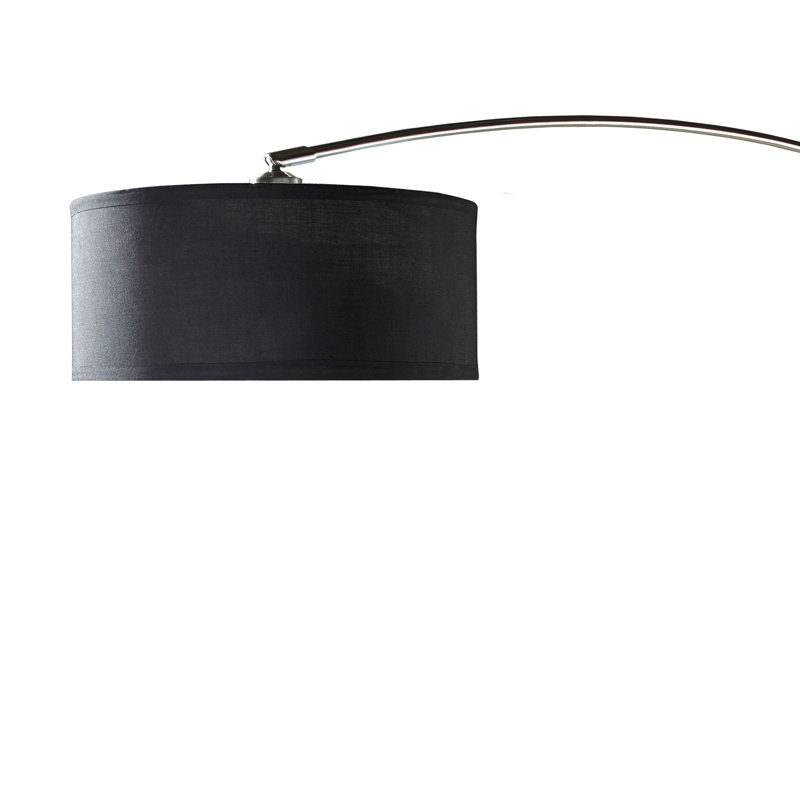 81 po. H 81 po. Lampe noire sur pied avec corps ajustable (1pc / Ctn) (3.03 / 24.96)