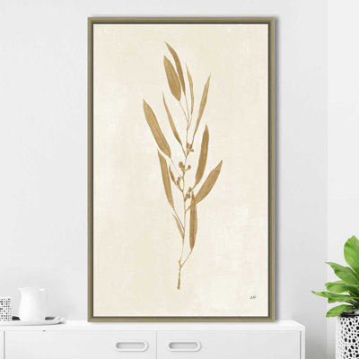 Botanical Study I Gold Crop - Peinture