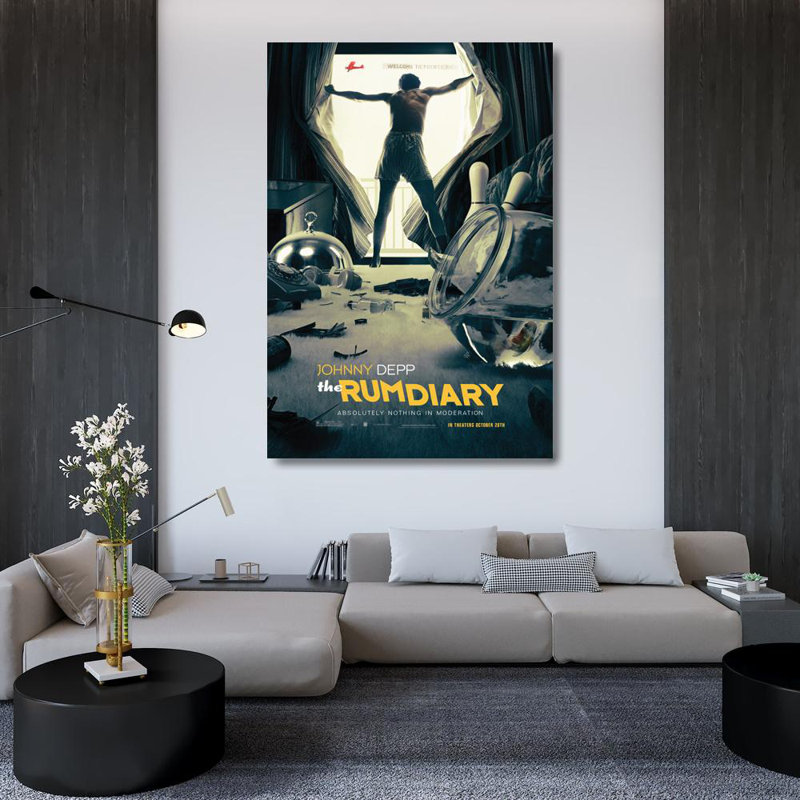 The Rum Diary, 48" H x 33" W