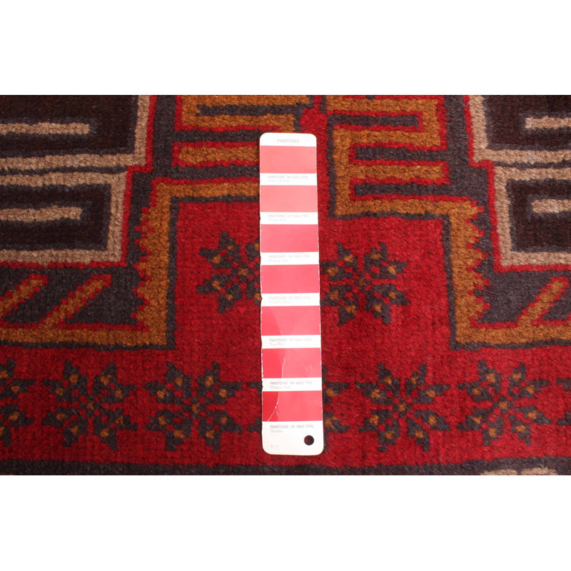 Windley Red Rug 3'8" x 6'7"