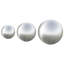  Gazing Ball Silver Stainless Steel 201 Decorative Ornaments Garden Home-2064230423