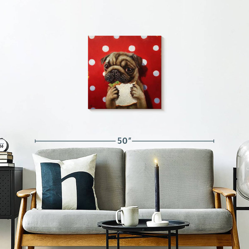 Ketti Pugalicious, 20" H x 20" W