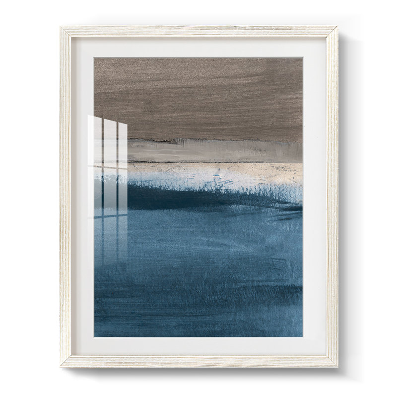 Midnight Sky II - impression encadrée, H 28,5 po x l 20,5 po, White