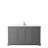 Avery 60 " W Freestanding Standard 1 Single Vanity Bathroom Vanity With Quartz Top with Mirror-98251643-98251647-98251646