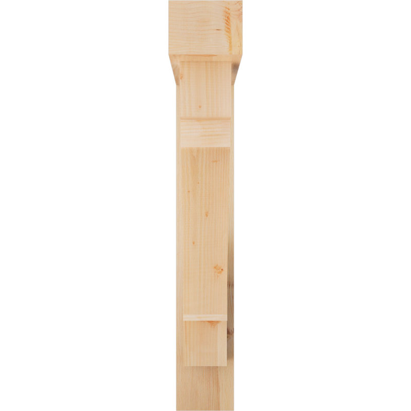 Support Merced Block avec support décalé, 48 x 42, Sapin Douglas de l 7 1/2 (lisse)