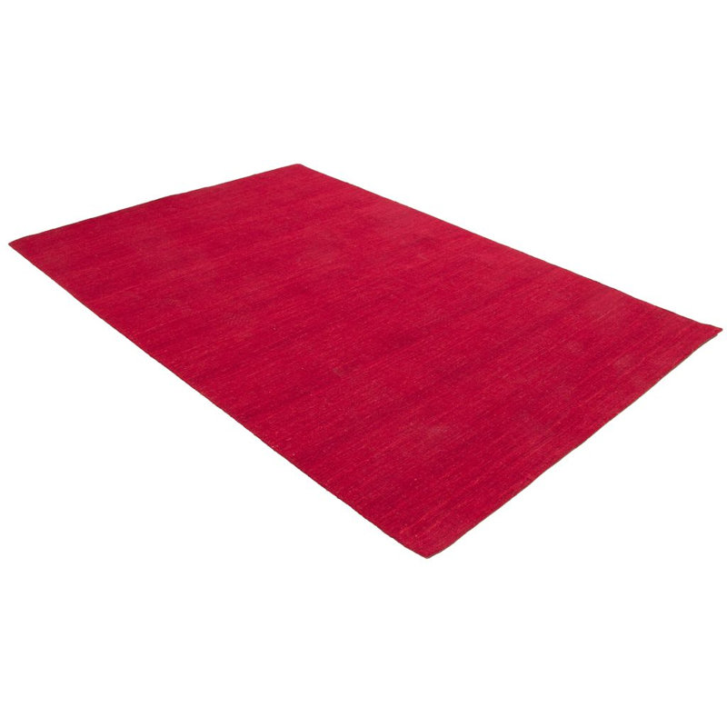 Loom Solid Colour Wool Hand Woven Area Rug, Rectangle 160 x 230cm