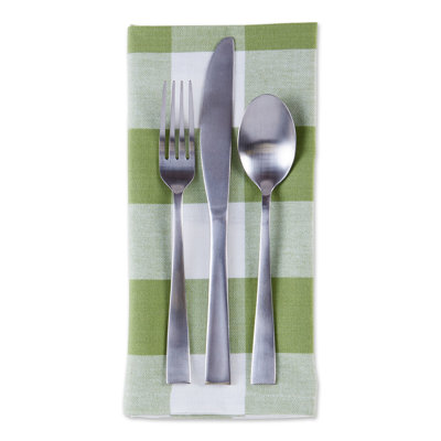Wauregan Cotton Checkered Square Napkin