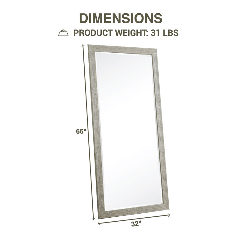 Miroir pleine longueur Lindberg, Vert