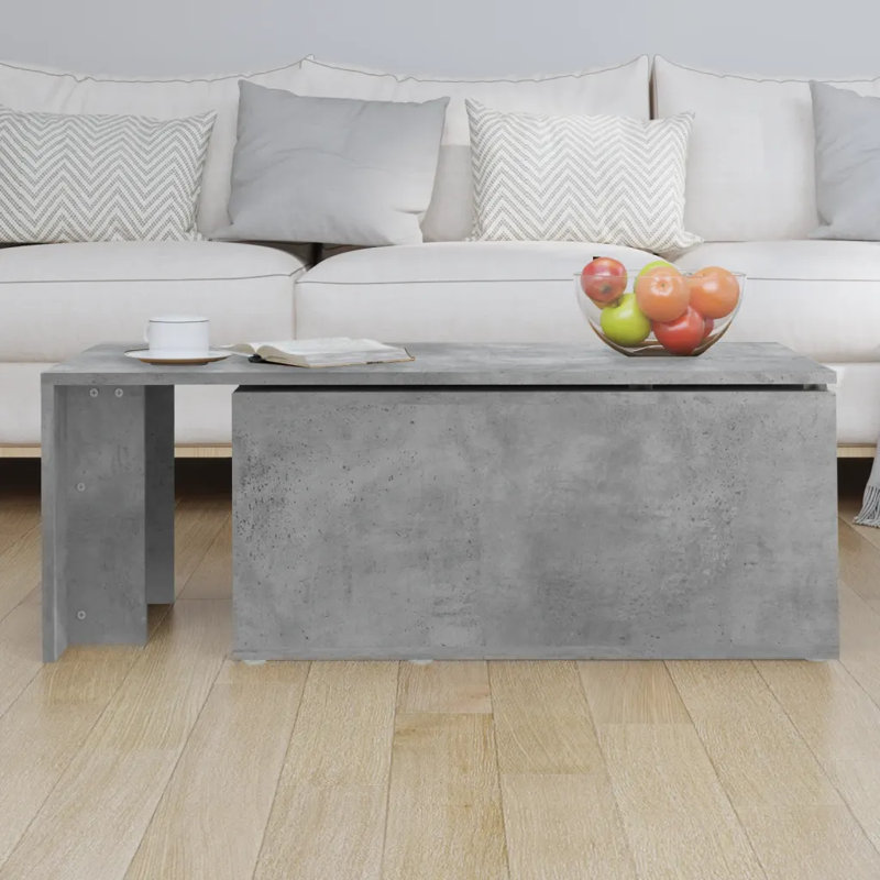 Table basse Aldos, Gris béton