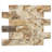 Scabos Split Face 2" x 4" Mosaic Tile