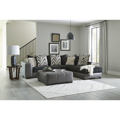 Breyton Upholstered L-Shaped Sectional Right Hand Facing