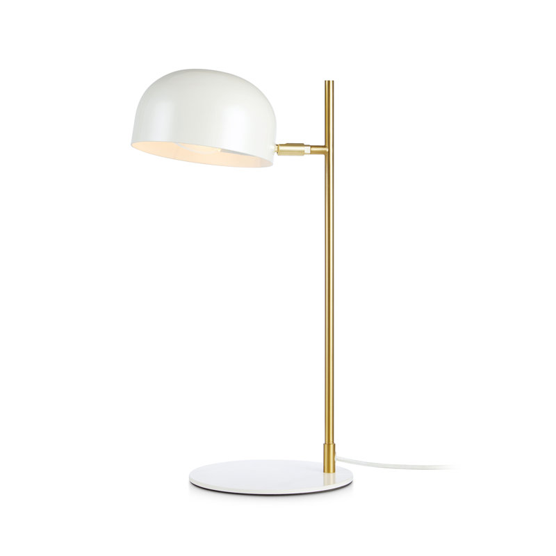 Shenandoah Metal Desk Lamp, White