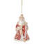 2025 Blown Glass Santa Ornament
