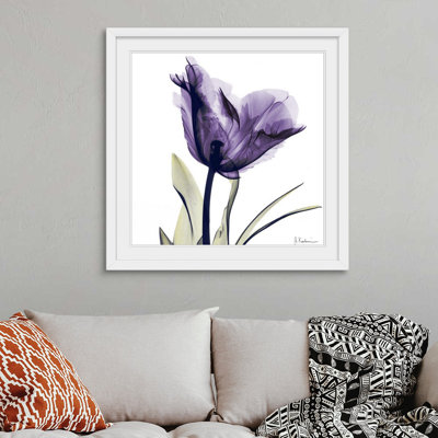 «Manigault», fleur mauve par Kiranjit, reproduction de photo