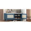 Banc de hall d'entrée en rotin avec rangement Trexm Boho-698402407