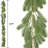 4 Pack 5.9Ft Christmas Garland, Artificial Pine Garland for Indoor Outdoor Holiday Decorations, Fireplace Mantel, Stair Rail, Porch, Wall, Home Party Décor (4 Pack x 6 Feet)-1039196085