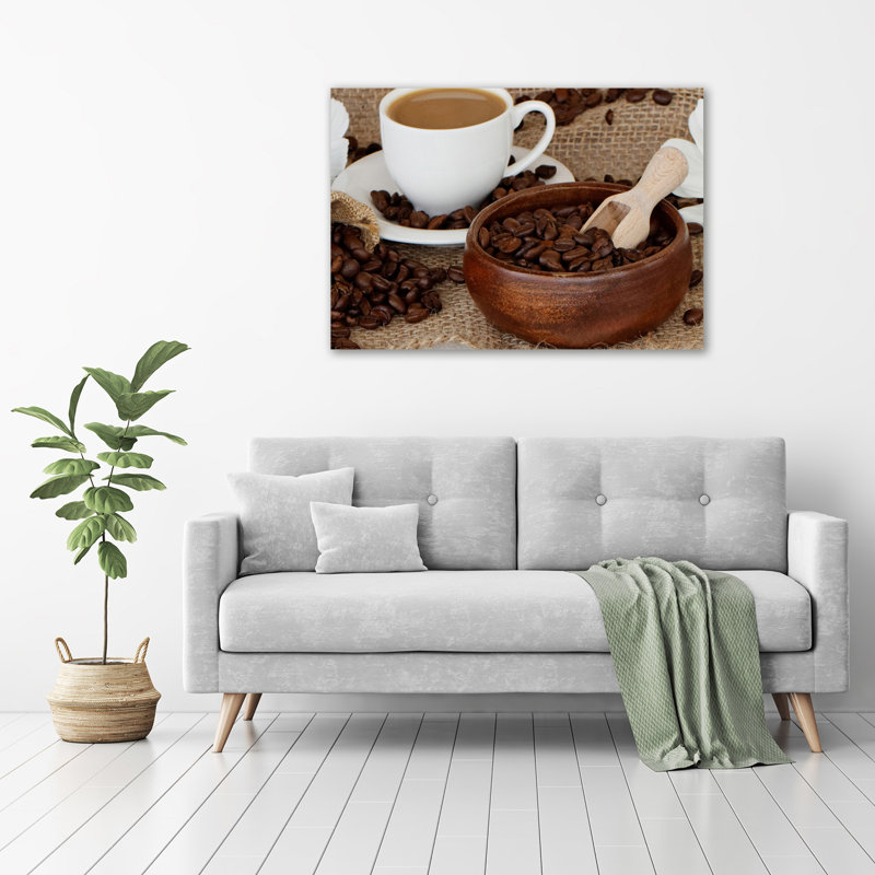Coffee With Milk - Wrapped Canvas Print