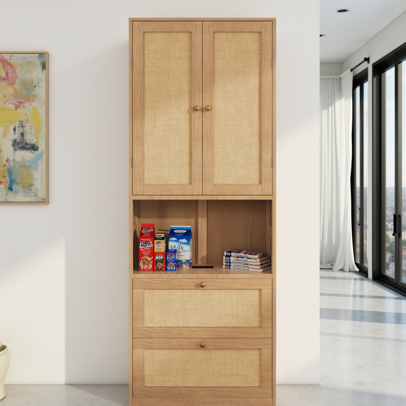 Armoire de rangement Modern Modern, Naturel