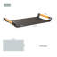 MIMO Aluminium Serving Tray with Teak Handles