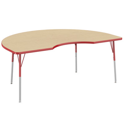 Table d'activité 48 "x 72" avec moulures en T et pieds réglables