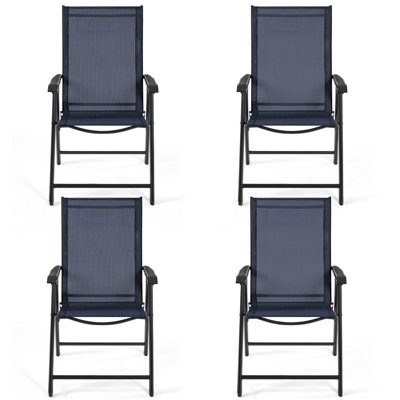 Foldable Outdoor Patio Dining Armchair