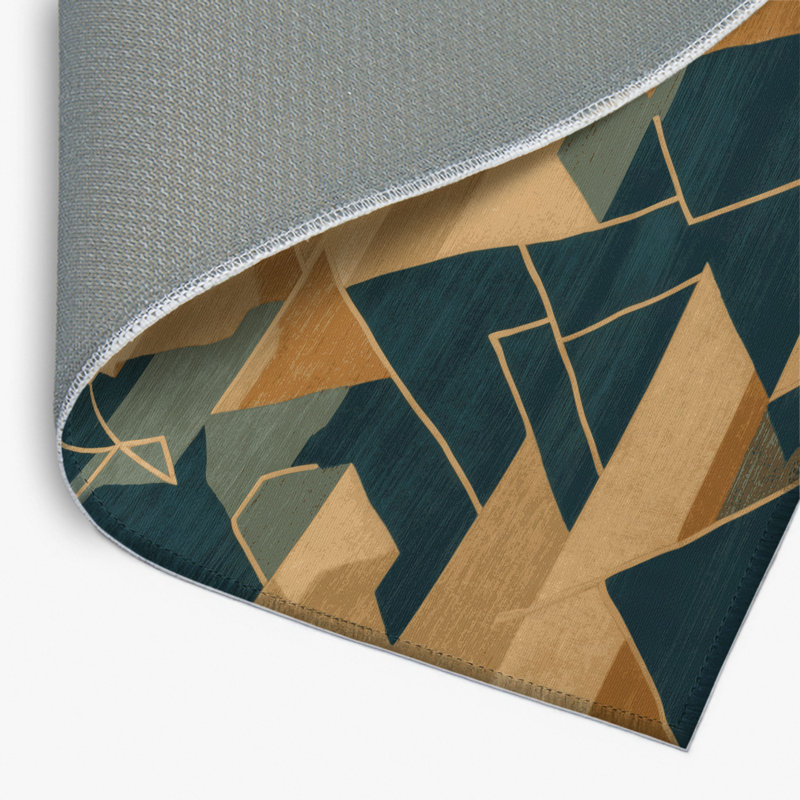 Tapis intérieur et extérieur ArtDeco, Rectangulaire 2 pi x 3 pi