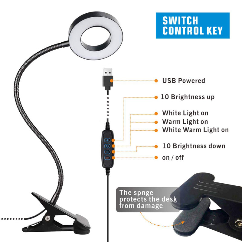 Cambrya Desk Lamp, Black
