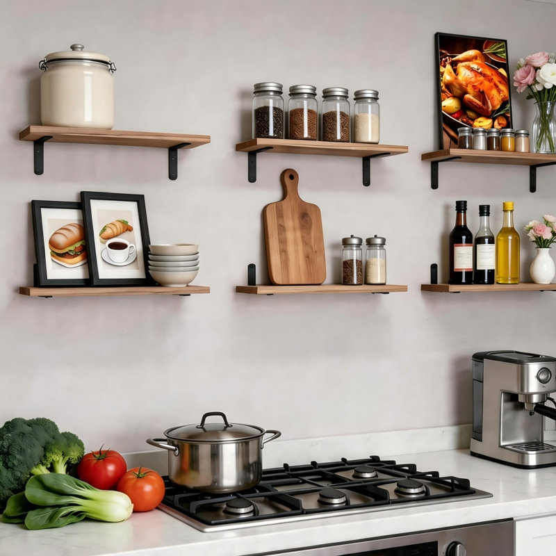 Wood Floating Shelf