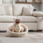 Lit luxueux en peau de mouton-1827879619