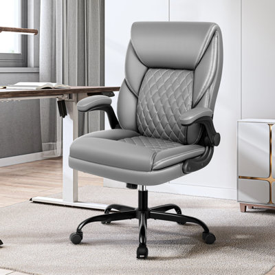 Fauteuil de bureau ergonomique en similicuir