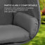Donna Swing Chair with Stand-42115040